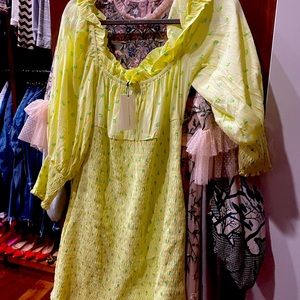 Faithful the brand yellow dress